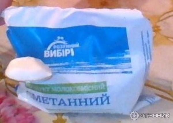 Продукт молокосодержащий сметанный Умный выбор фото