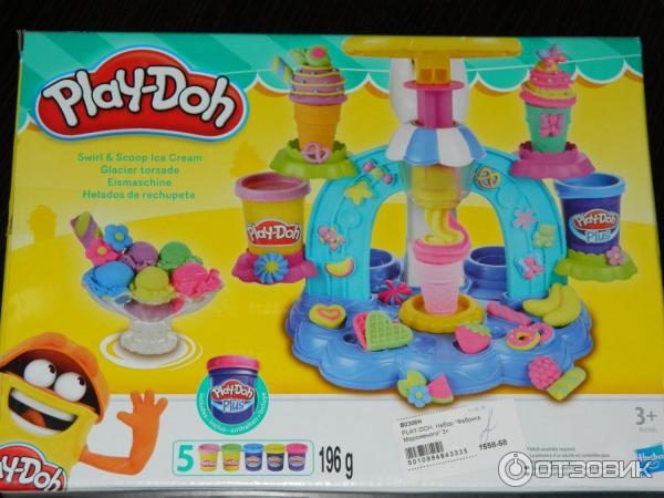 Набор для творчества Hasbro Play doh Фабрика мороженого фото