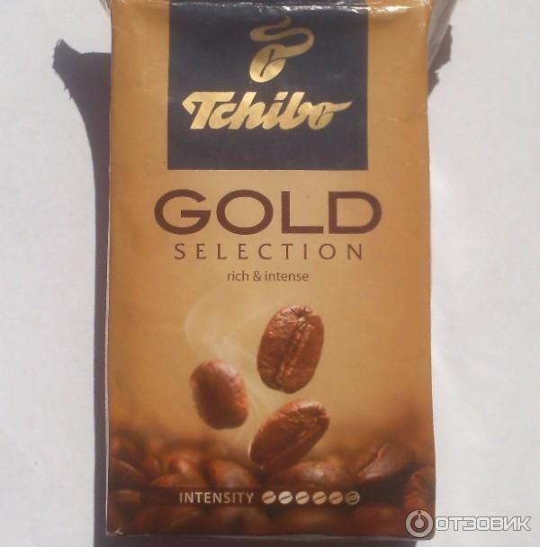 Кофе Tchibo Gold Selection молотый фото