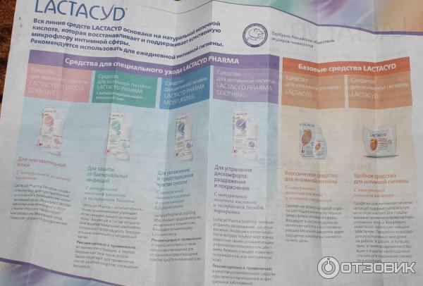 Средство для интимной гигиены Lactacyd Pharma Sensitive фото