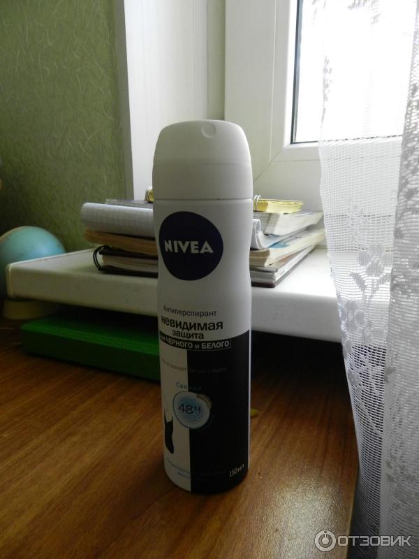 Антиперспирант аэрозоль Nivea Невидимая защита для черного и белого фото