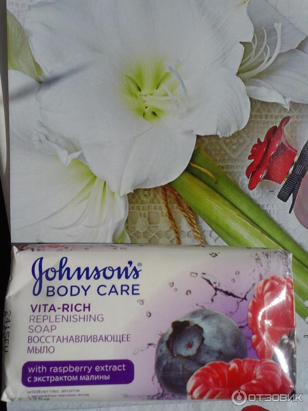 Мыло Johnson's Body Care Vita-Rich восстанавливающее фото