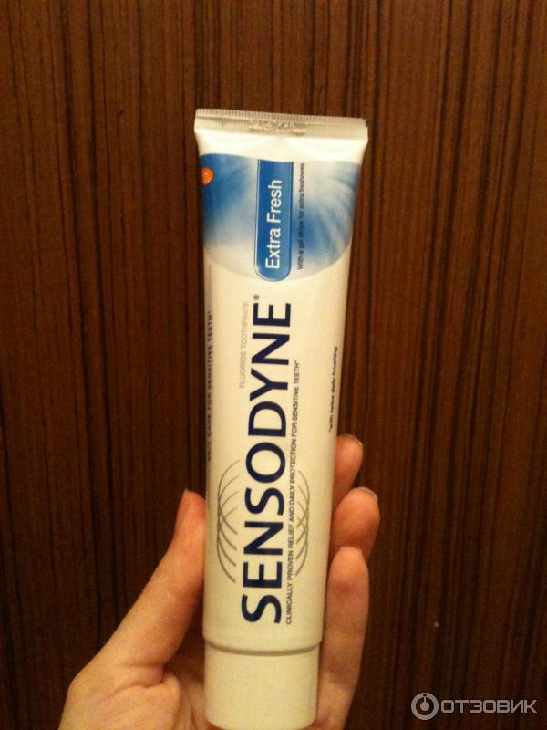 Зубная паста Sensodyne Экстра свежесть фото