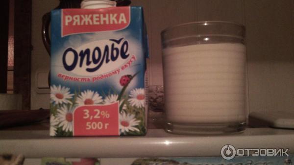 Ряженка Ополье 3,2% фото