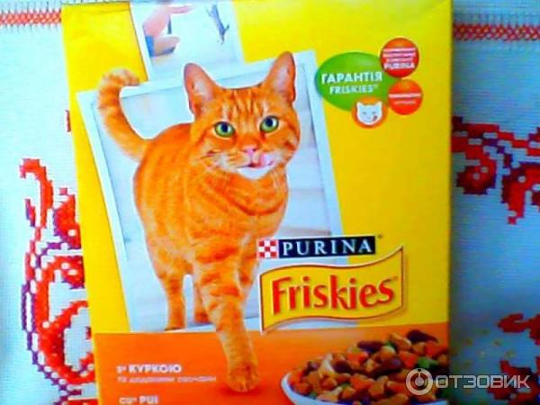 Сухой корм для кошек Purina Friskies фото