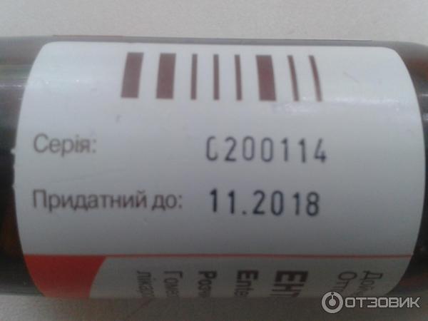 Срок годности