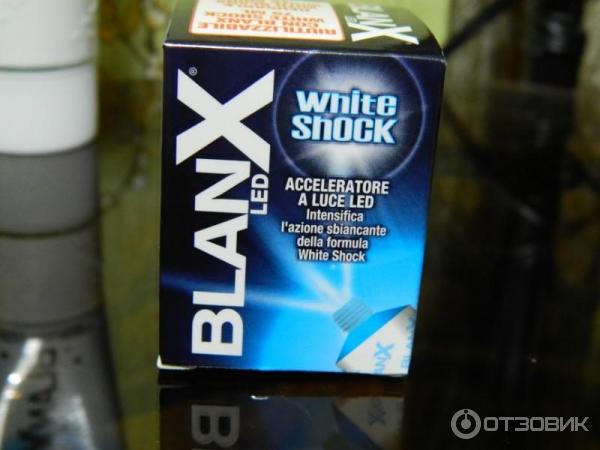 Зубная паста Blanx white shock фото