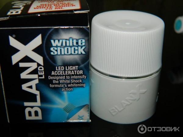 Зубная паста Blanx white shock фото