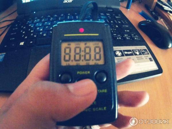 Весы электронные Portable Electronic Scale