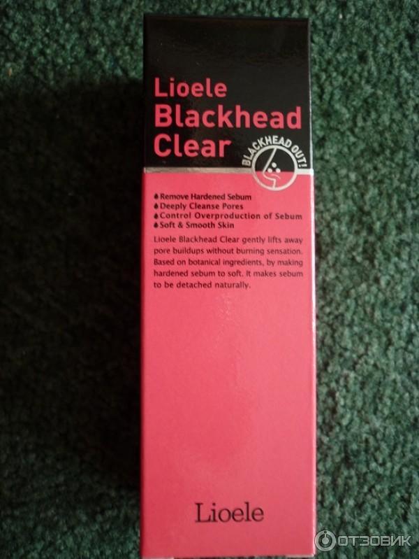 Средство для глубокого очищения пор и черных точек Lioele Blackhead Clear фото