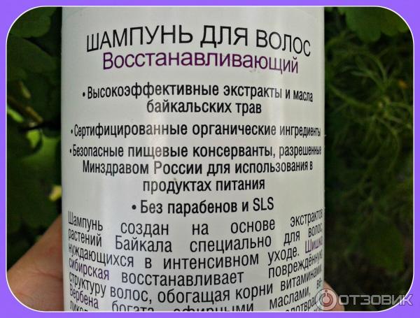 Baikal Herbals Шампунь восстанавливающий