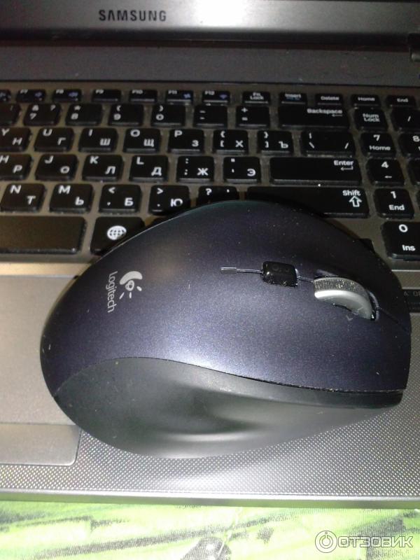 Беспроводная лазерная мышь Logitech Marathon Mouse M705 фото