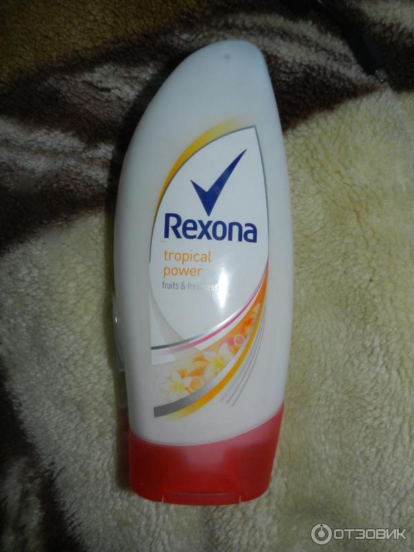 Гель для душа Rexona Тропическая свежесть фото