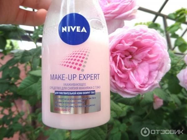 Ухаживающее средство для снятия макияжа с глаз Nivea фото