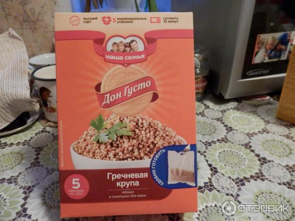 Гречка в пакетиках Ozon
