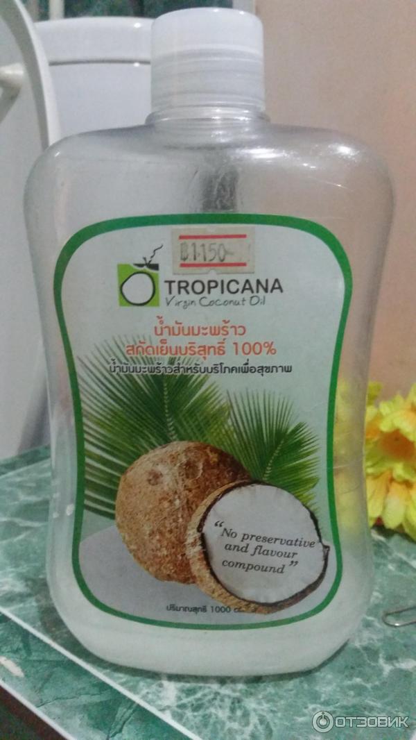 Масло кокосовое Tropicana Virgin Coconut oil фото