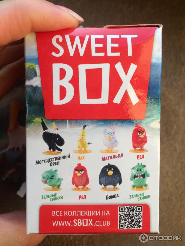 Мармелад с игрушкой Sweet Box Angry Birds фото