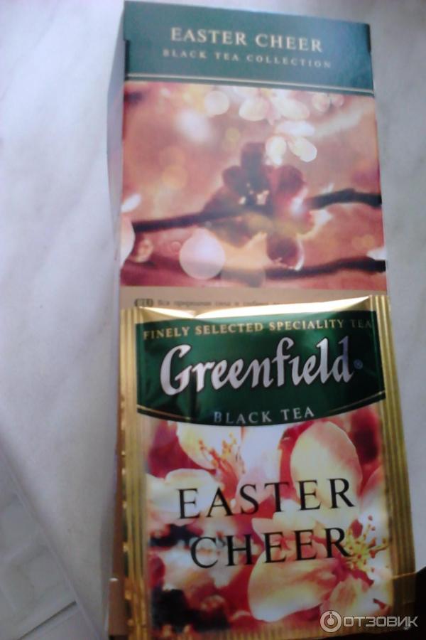 Черный чай Greenfield Easter Cheer фото