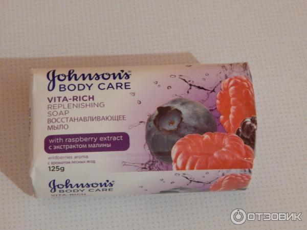 мыло Johnsons Body Care Vita Rich восстанавливающее фото