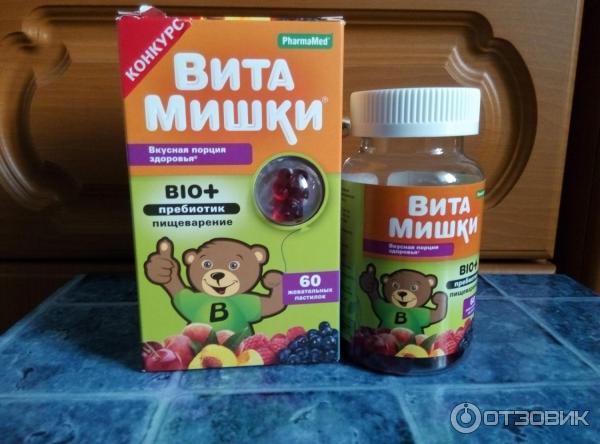 Витамины для детей ВитаМишки Bio+ фото