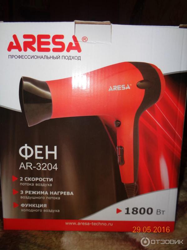 Фен Aresa AR-3204