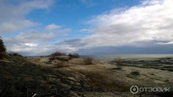 один из панорамных видов на косе