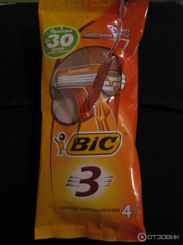 Одноразовые бритвы Bic Sensitive 3 фото