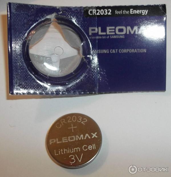 Батарейка Pleomax CR2032