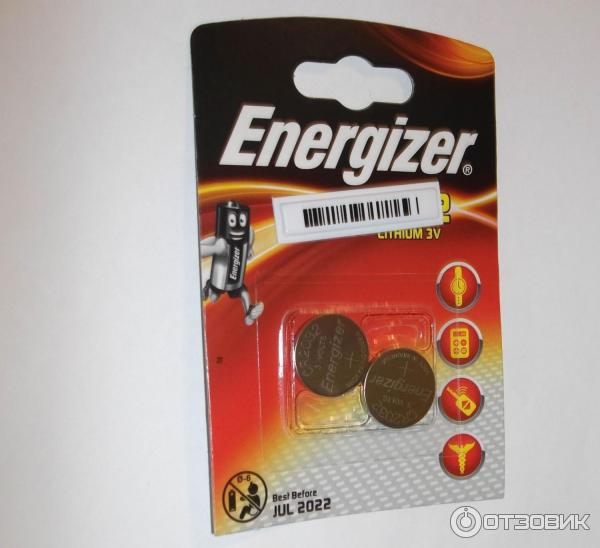 CR2032 производства компании Energizer