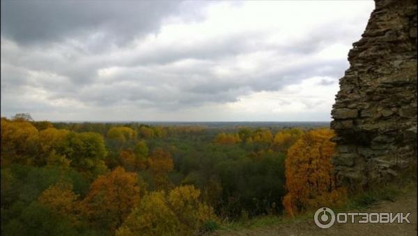 вид со стены Копорской крепости