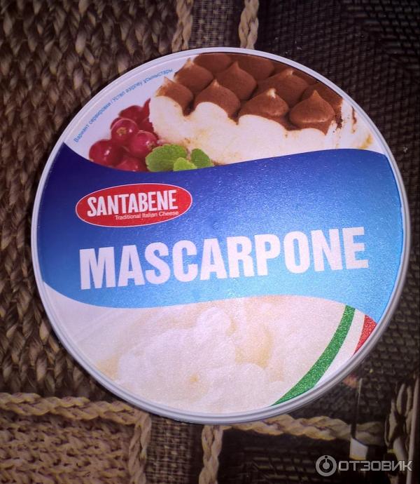 Сыр Бобровский сыродельный завод Mascarpone Santabene