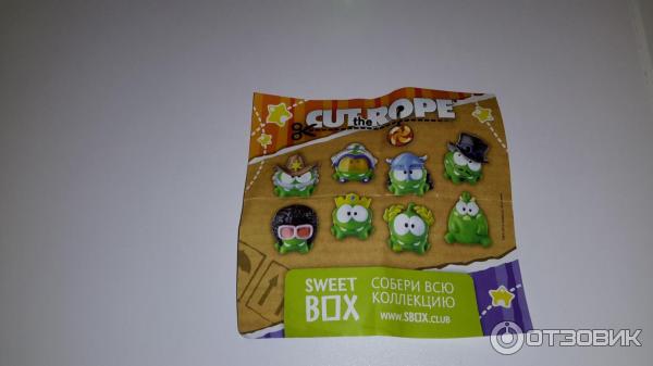 Мармелад с игрушкой набор sweet box Cut the Rope фото