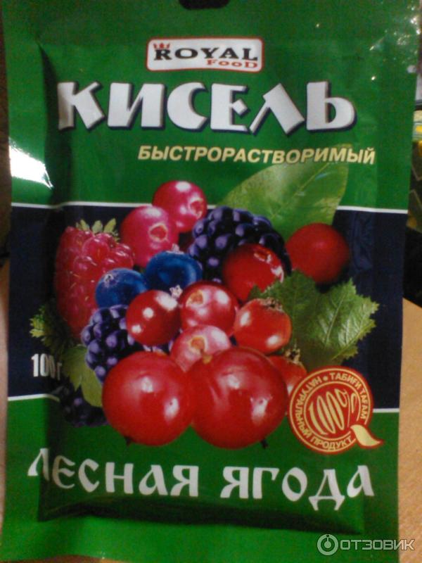 Кисель быстрорастворимый Royal Food фото