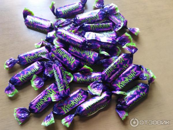 Конфеты KDV Крокант с миндалем с грильяжным корпусом глазированные фото