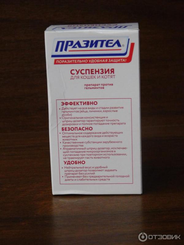 Празител для кошек суспензия