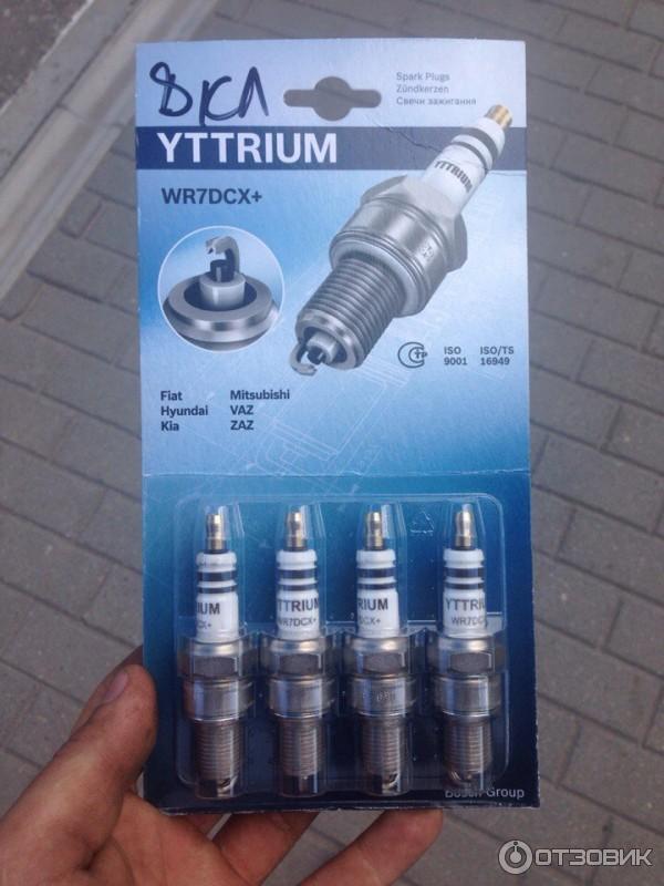 Отзыв о Свечи зажигания YTTRIUM WR7DCX+ | Недорогие и качественные свечи!