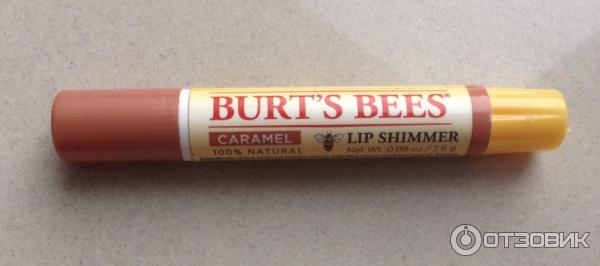 Бальзам для губ с шиммером Burt's Bees lip shimmer фото