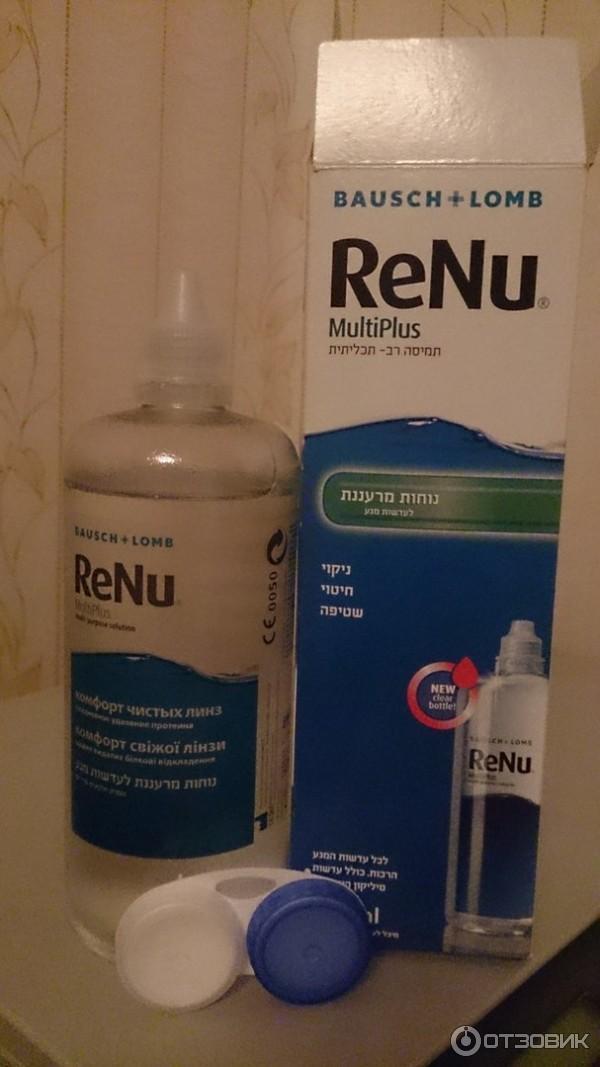 Раствор для линз Renu Multi Plus фото