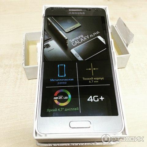 Смартфон Samsung Galaxy Alpha G850F фото