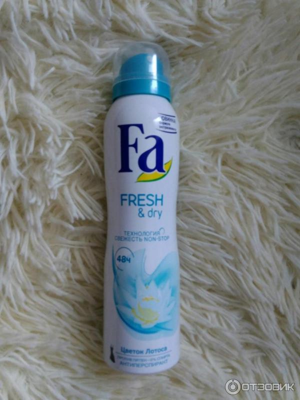 Антиперспирант Fa Fresh & Dry Цветок лотоса фото