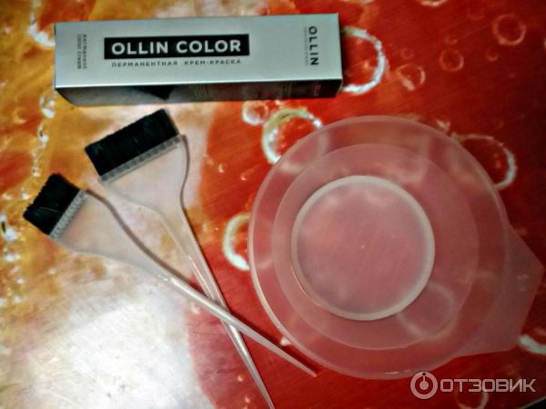 Перманентная крем-краска для волос Ollin Permanent Color фото