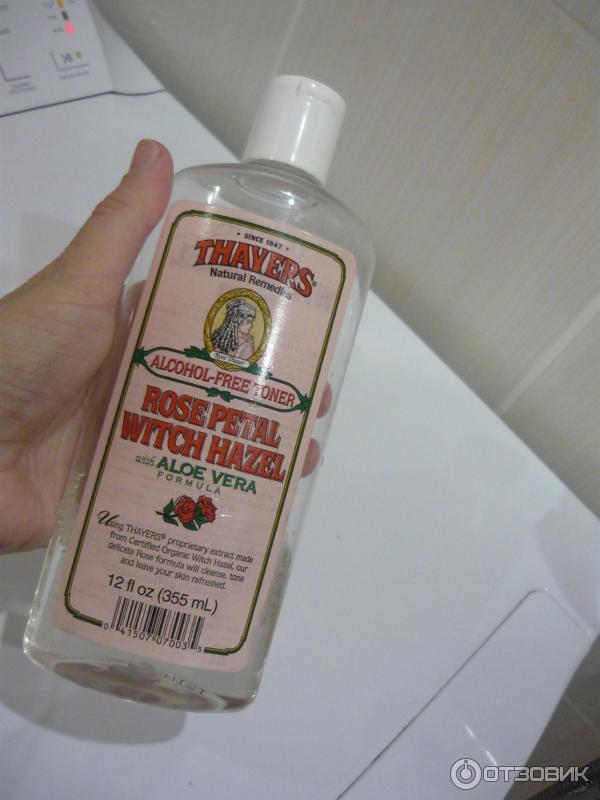 Тоник для лица Thayers Rose Petal Witch Hazel фото