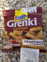 Сухарики Flint Grenki фото
