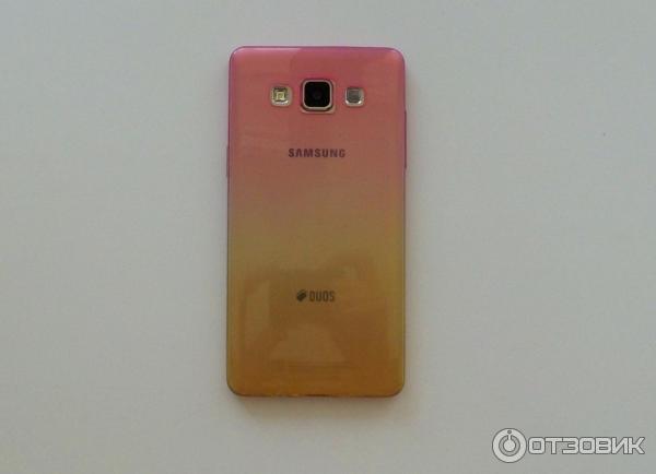 Силиконовый чехол для Samsung Galaxy A5 (SM-A500F) фото