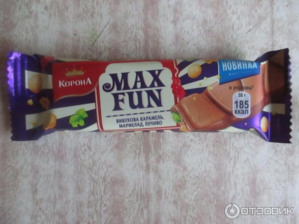 Шоколад Корона Max Fun фото