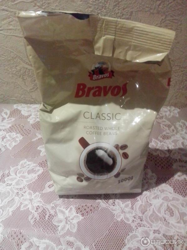 Кофе Bravos Classic в зернах фото