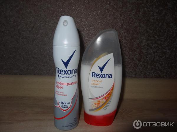 Гель для душа Rexona Тропическая свежесть фото