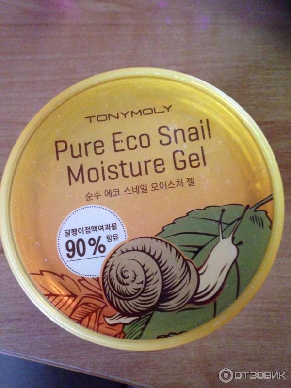 Гель для лица и тела Tony Moly Pure Eco Snail Moisture Gel фото