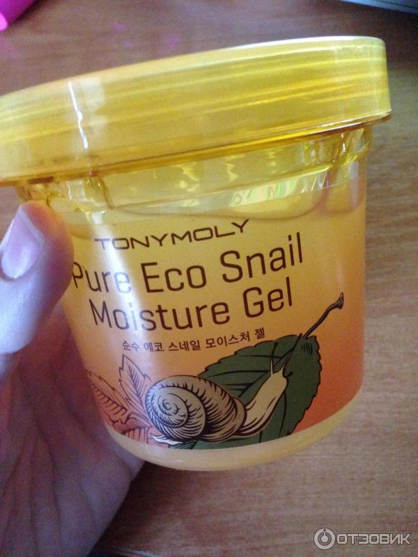 Гель для лица и тела Tony Moly Pure Eco Snail Moisture Gel фото