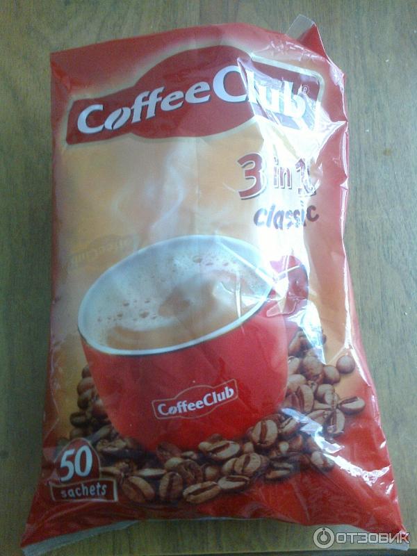 Кофе CoffeeClub 3 в 1 Амаретто фото